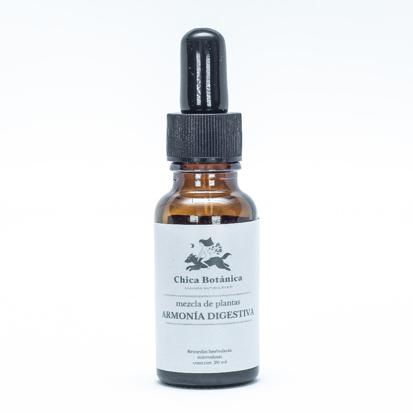 Microdosis ARMONÍA DIGESTIVA. Tila, Hinojo, Menta, Estafiate. Indigestión y Espasmos gastrointestinales. Remedio Herbolario